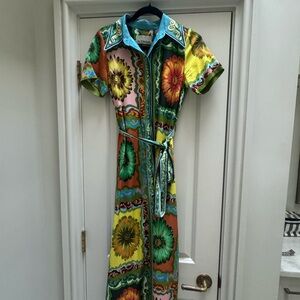 Alemais Colorful Floral Maxi Dress